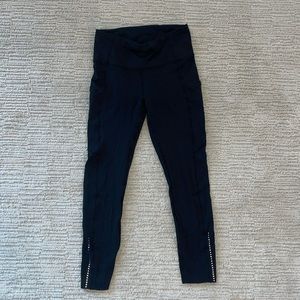 Lululemon Black Running Leggings with Pockets